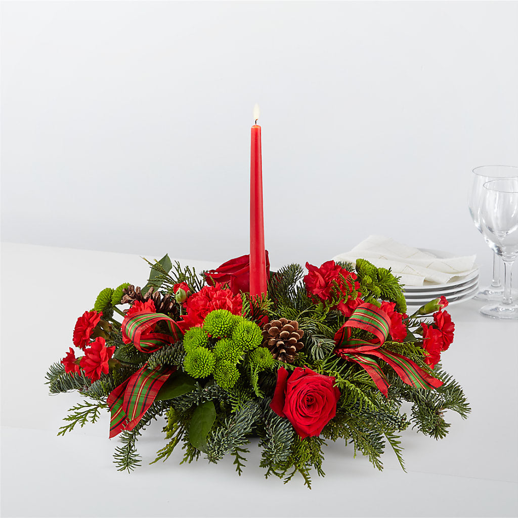 By the Candlelight Centerpiece – Murphy Florist, Cincinnati OH