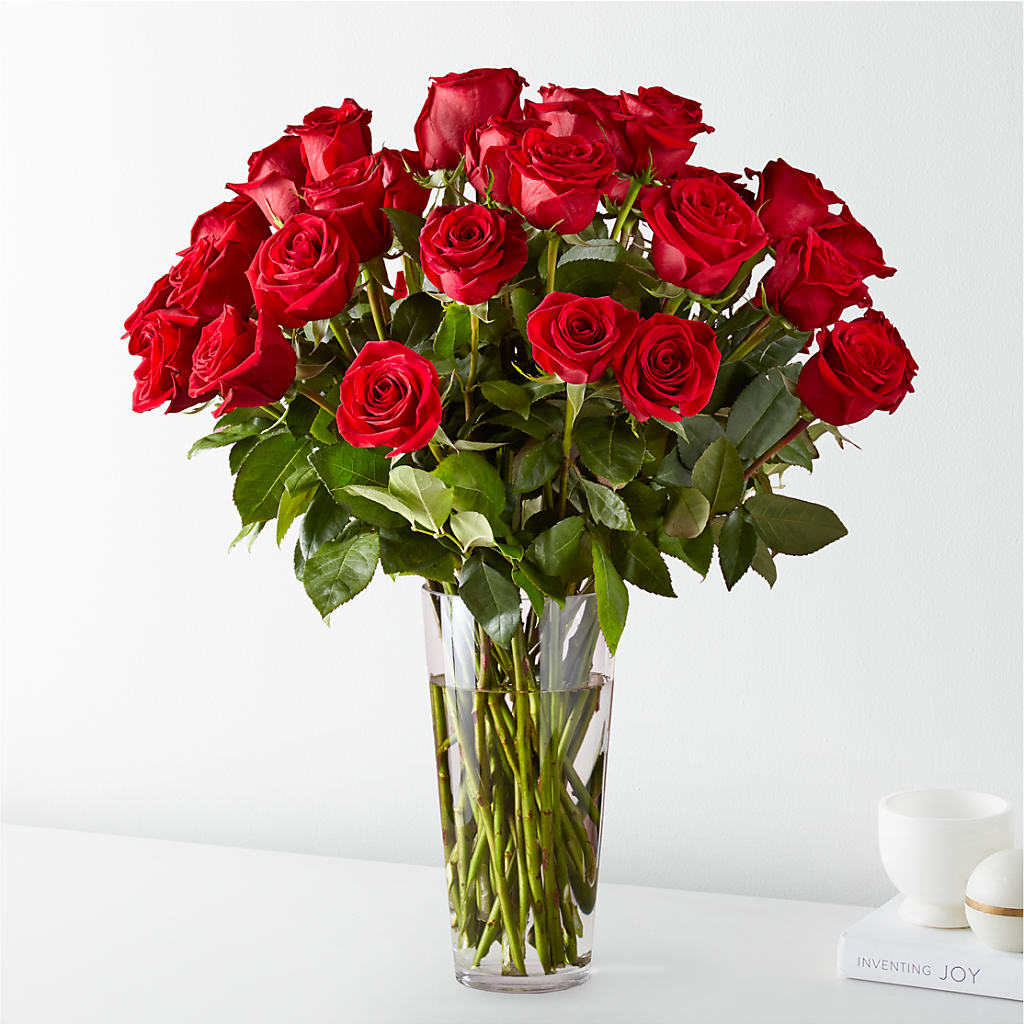 Long Stem Red Rose Bouquet – Murphy Florist, Cincinnati OH