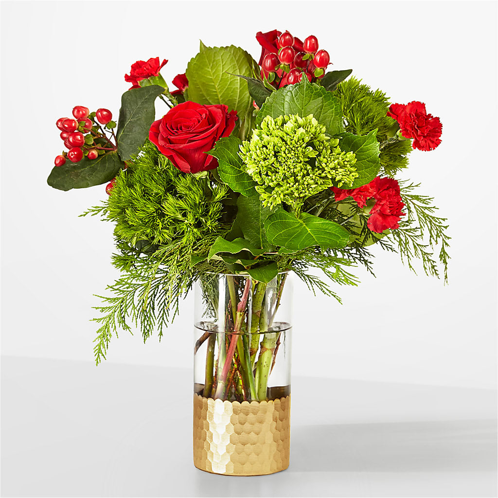 Plaid Throw Bouquet – Murphy Florist, Cincinnati OH