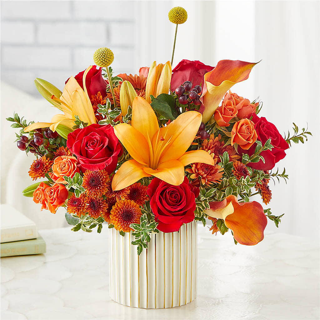 Scarlet Skies Bouquet – Murphy Florist, Cincinnati OH