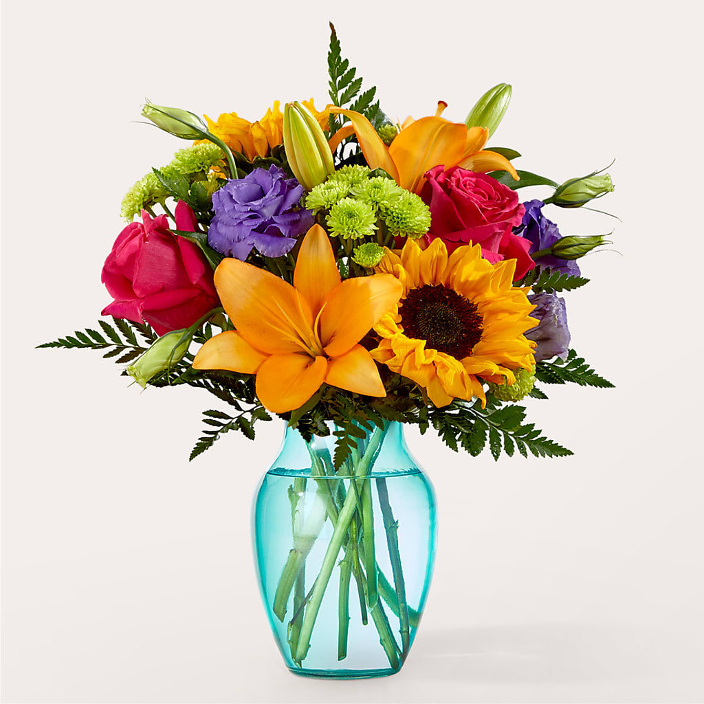 Double Rainbow Bouquet – Murphy Florist, Cincinnati OH