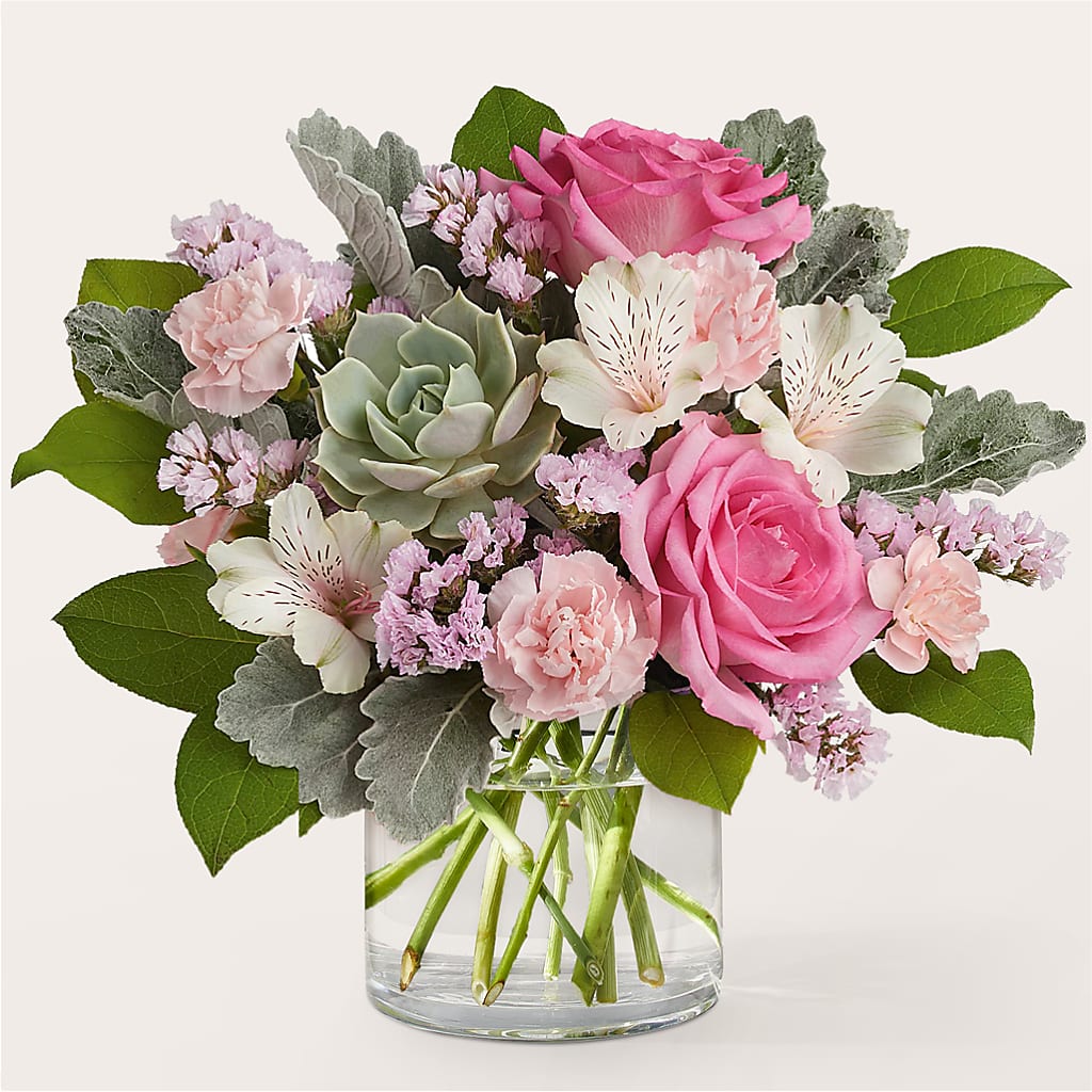 Dusty Rose Bouquet – Murphy Florist, Cincinnati OH