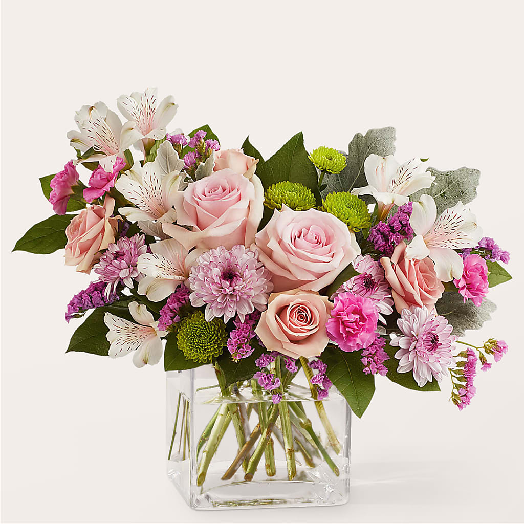 Pink Suede Bouquet – Murphy Florist, Cincinnati OH