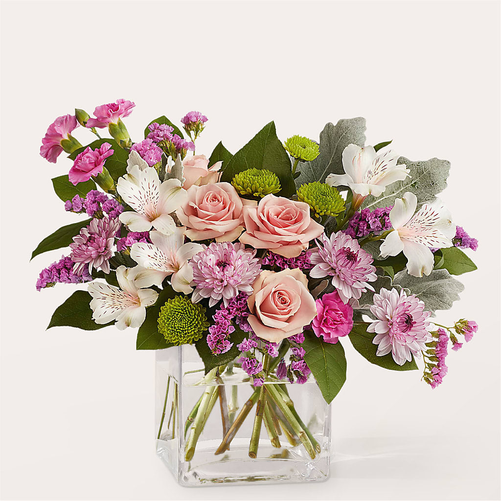 Pink Suede Bouquet – Murphy Florist, Cincinnati OH