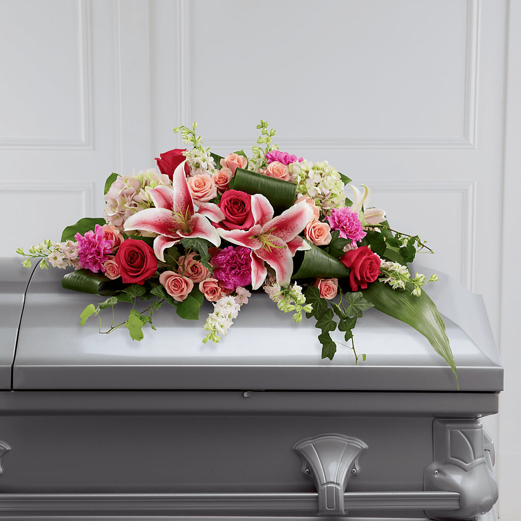 Splendid Grace Casket Spray – Murphy Florist, Cincinnati OH