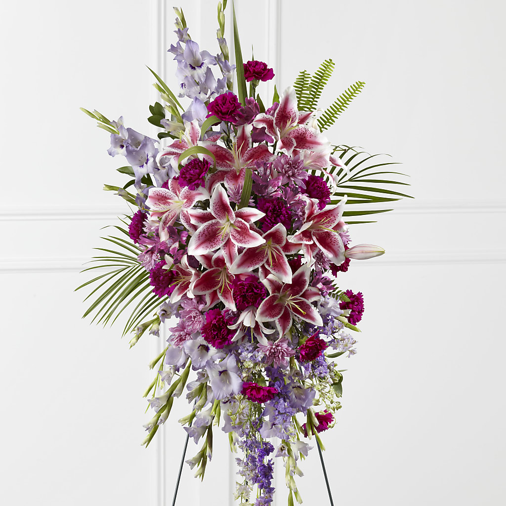 Tender Touch Standing Spray – Murphy Florist, Cincinnati OH