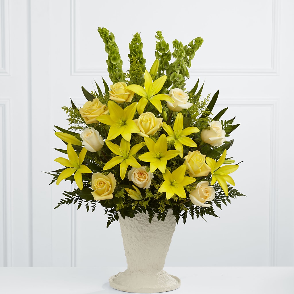 Golden Memories Arrangement – Murphy Florist, Cincinnati OH