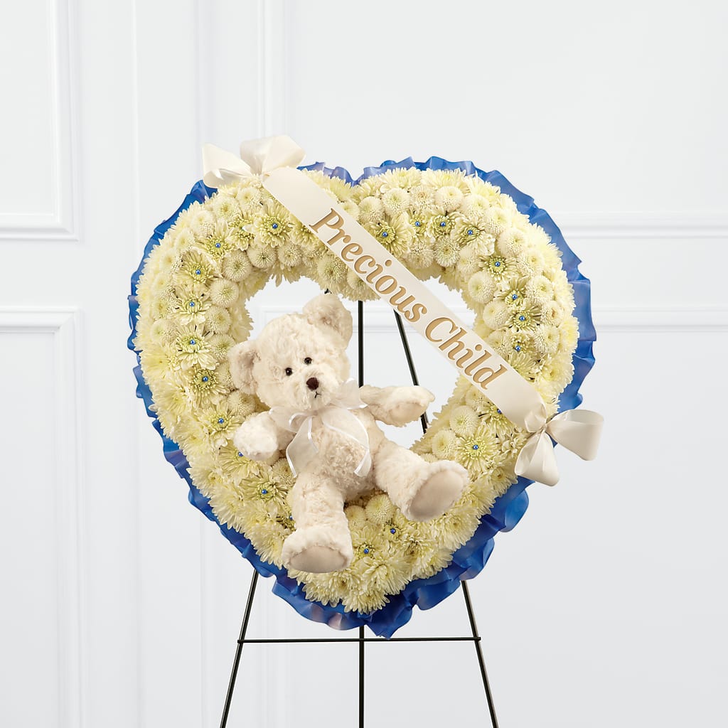 Precious Child Standing Heart – Murphy Florist, Cincinnati OH