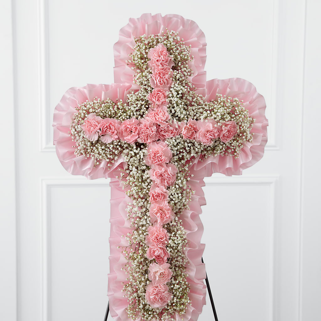 Angel's Cross Easel – Murphy Florist, Cincinnati OH