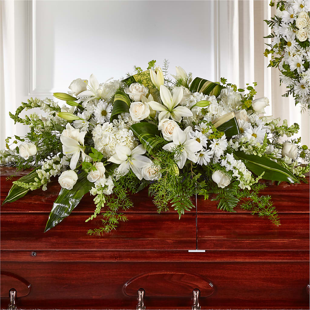 Abundance Casket Spray – Murphy Florist, Cincinnati OH