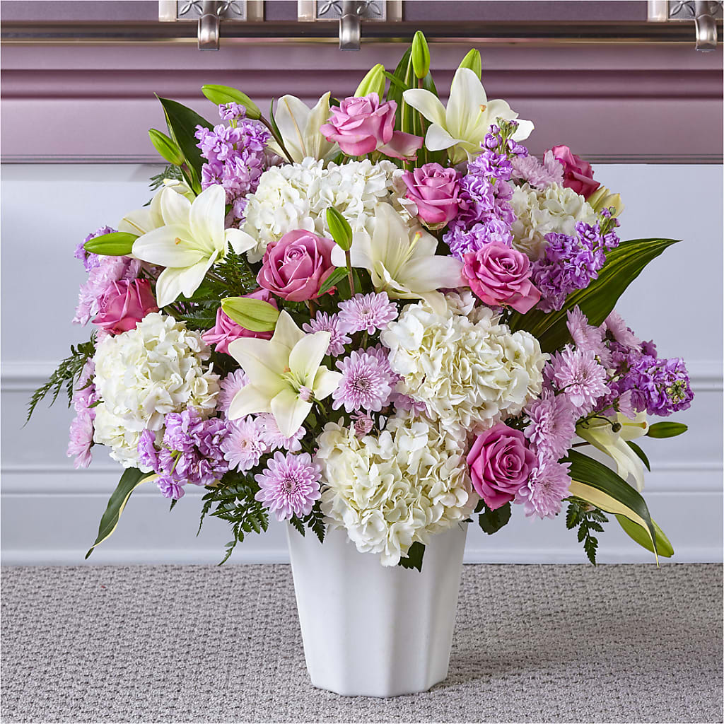 Heaven Sent Floor Basket – Murphy Florist, Cincinnati OH