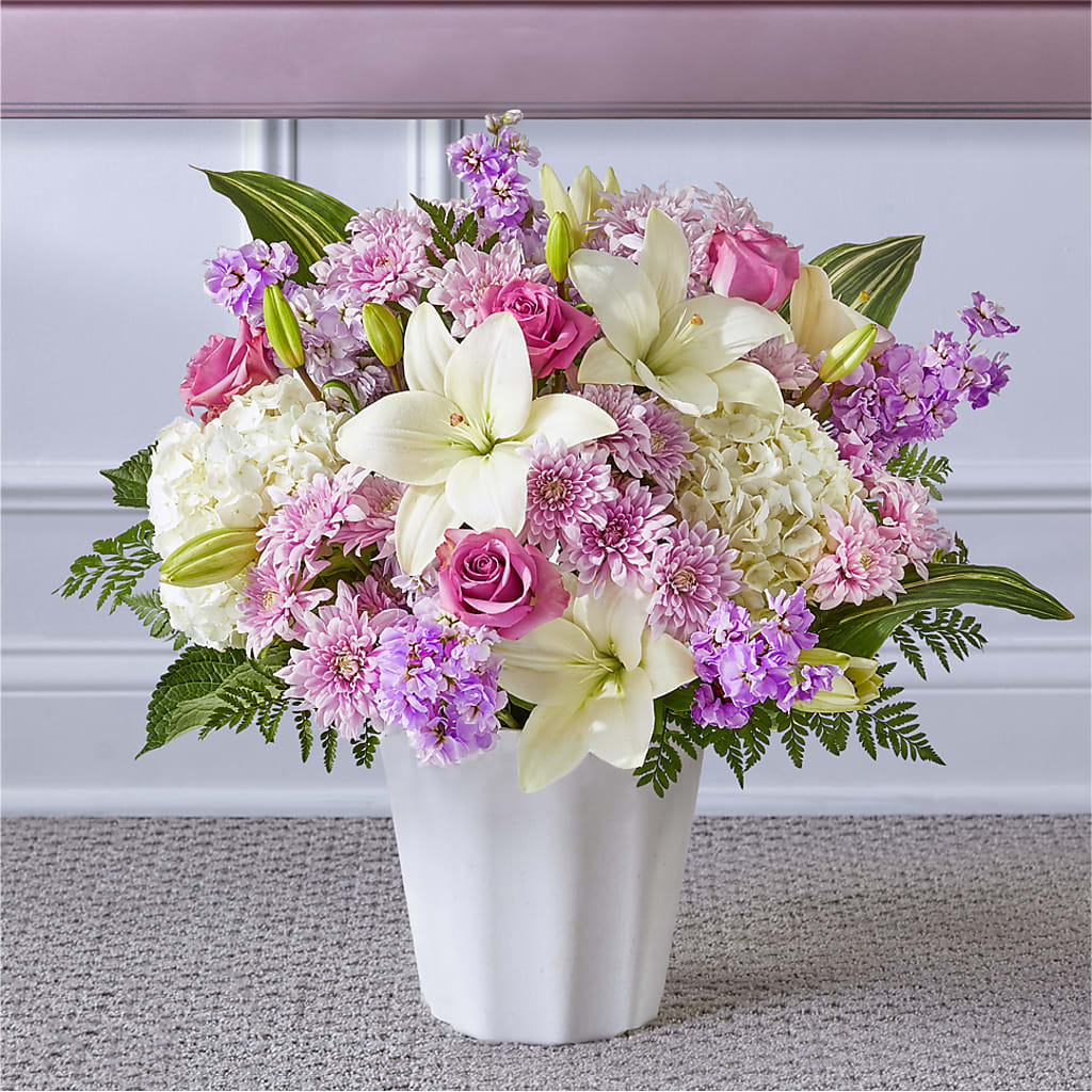 Heaven Sent Floor Basket – Murphy Florist, Cincinnati OH