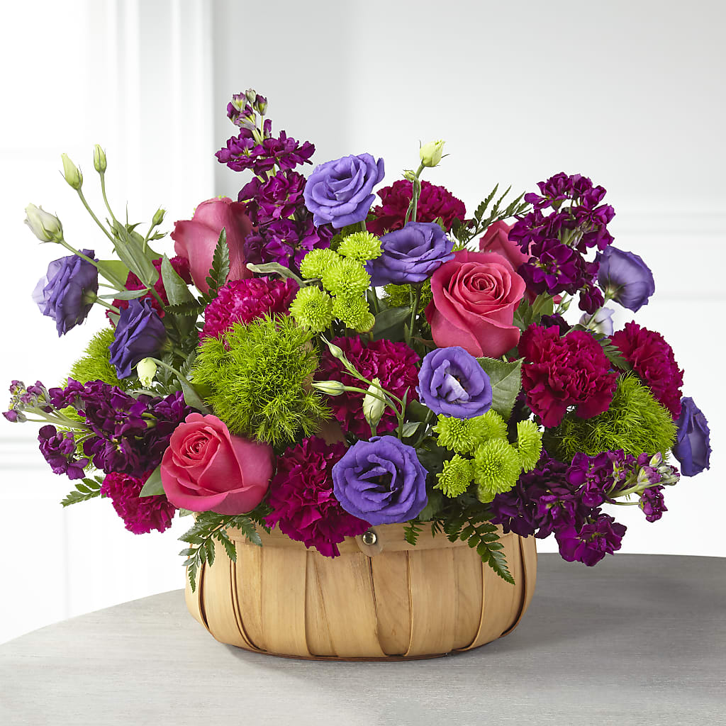 Serene Sanctuary Basket – Murphy Florist, Cincinnati OH