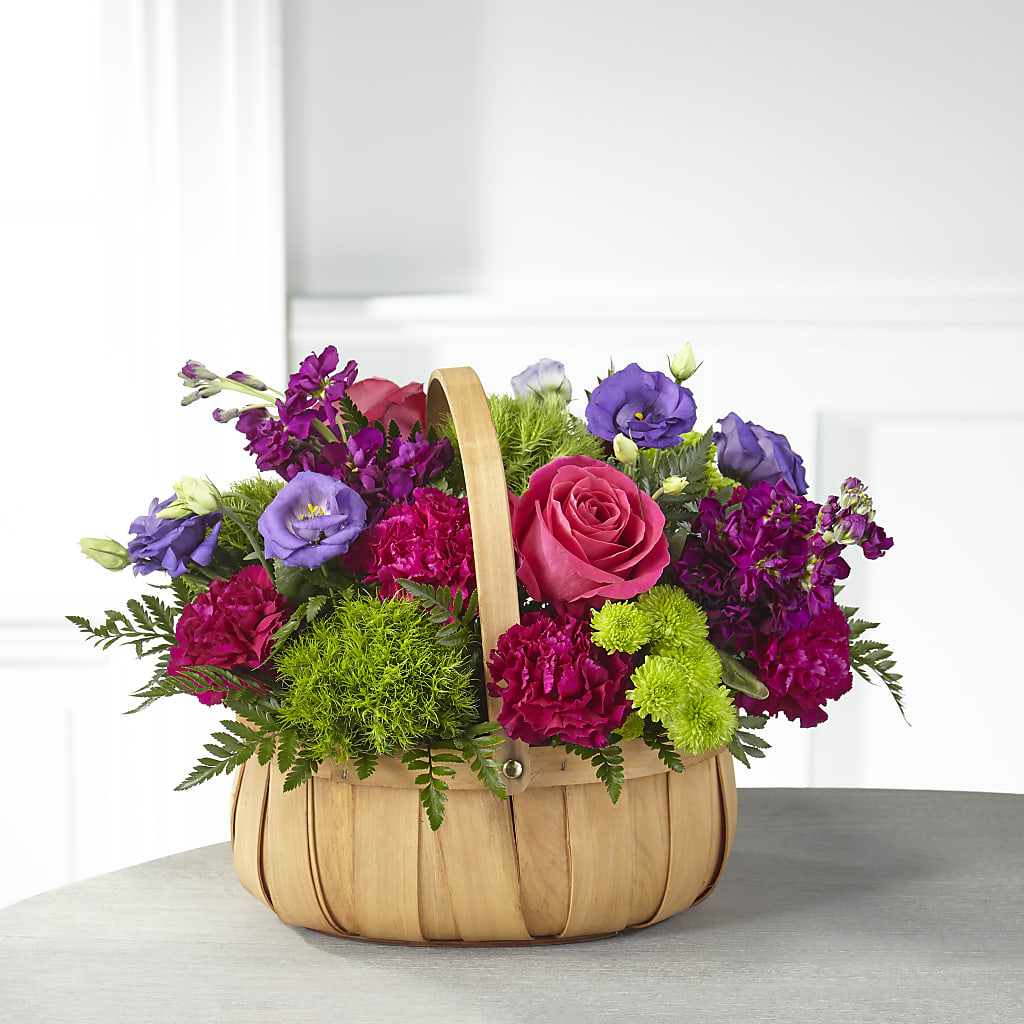 Serene Sanctuary Basket – Murphy Florist, Cincinnati OH