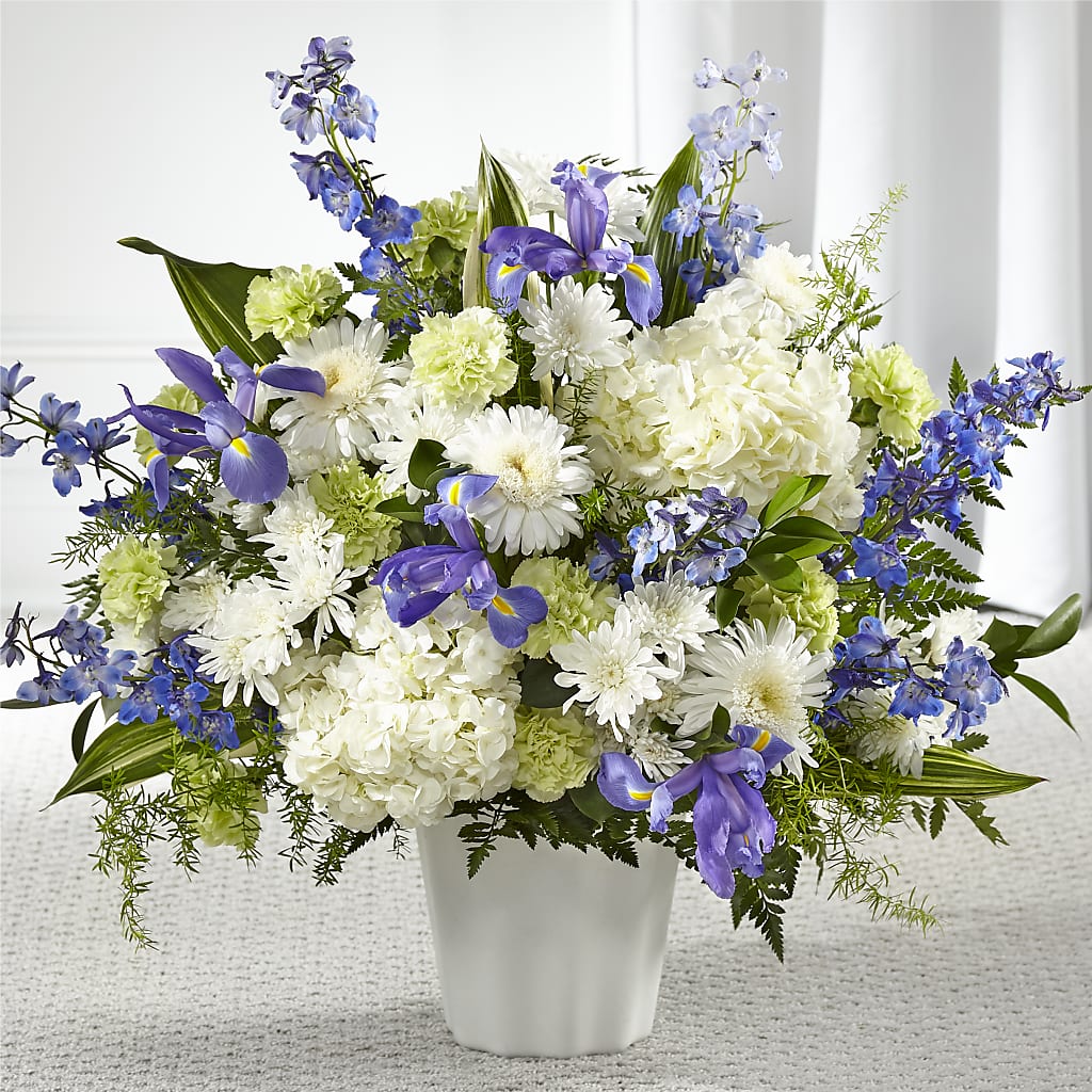 Soft Serenity Floor Basket – Murphy Florist, Cincinnati OH