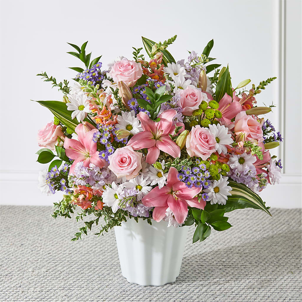 Abundant Compassion Floor Basket – Murphy Florist, Cincinnati OH