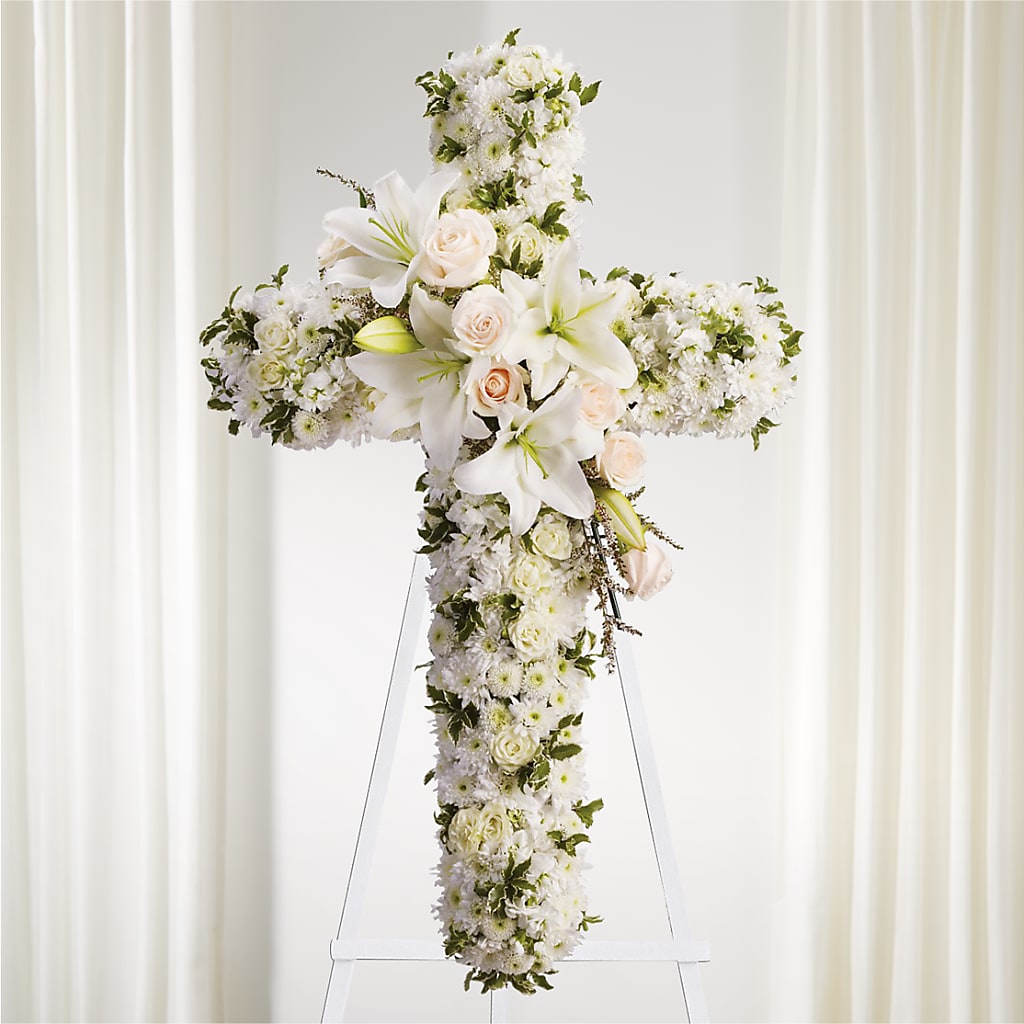 Spiritual Guidance Standing Spray – Murphy Florist, Cincinnati OH