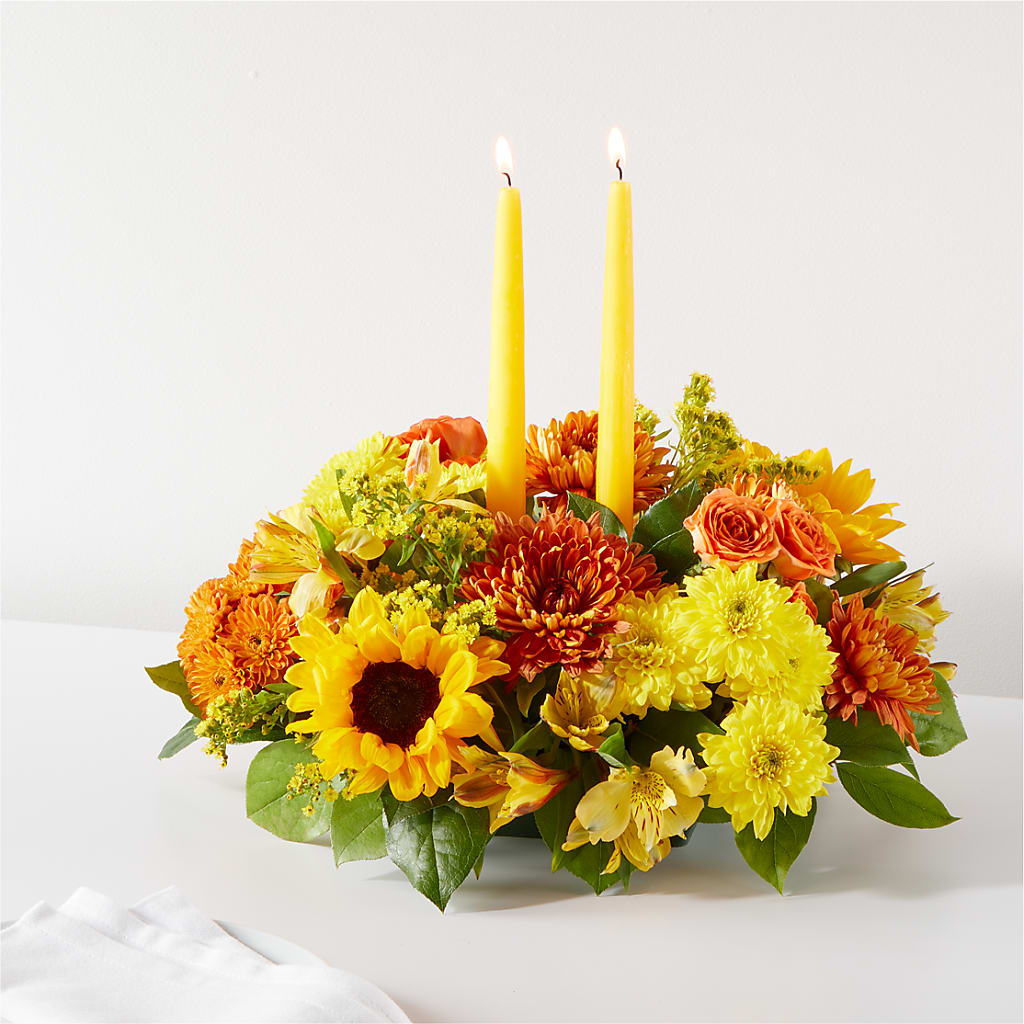 Autumn Harmony Centerpiece – Murphy Florist, Cincinnati OH