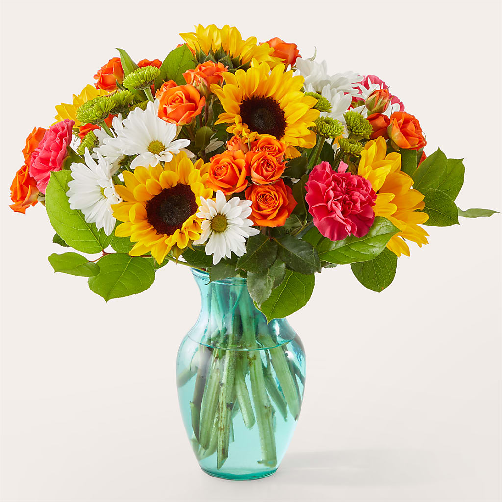 Sun-drenched Blooms Bouquet – Murphy Florist, Cincinnati OH