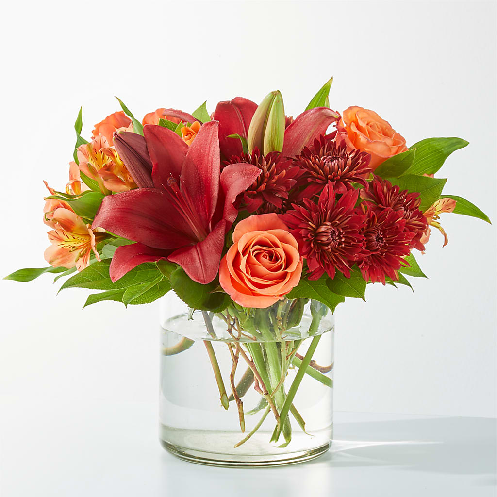 Crimson Leaves Bouquet – Murphy Florist, Cincinnati OH