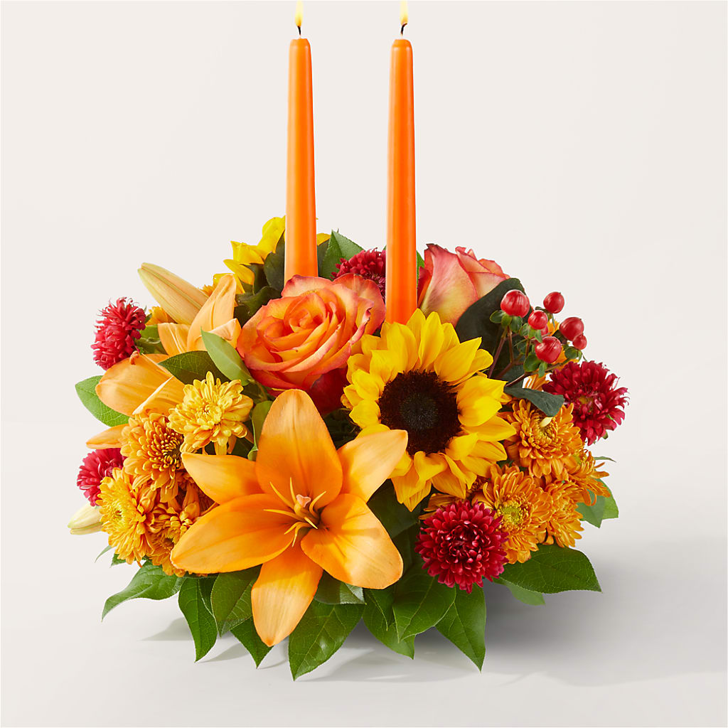 Grateful Centerpiece – Murphy Florist, Cincinnati OH