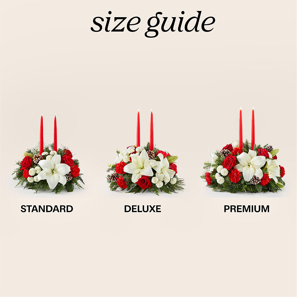 Seasonal Festivities Centerpiece – Murphy Florist, Cincinnati OH