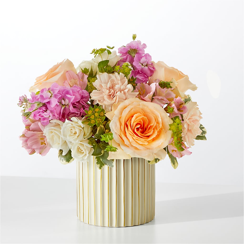 Paradise Bouquet with Ivory Vase – Murphy Florist, Cincinnati OH