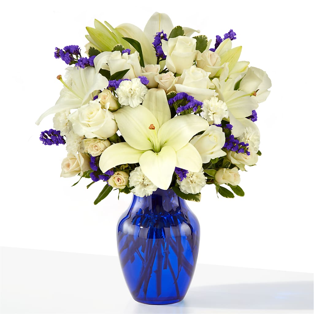 Sapphire Rush Bouquet – Murphy Florist, Cincinnati OH