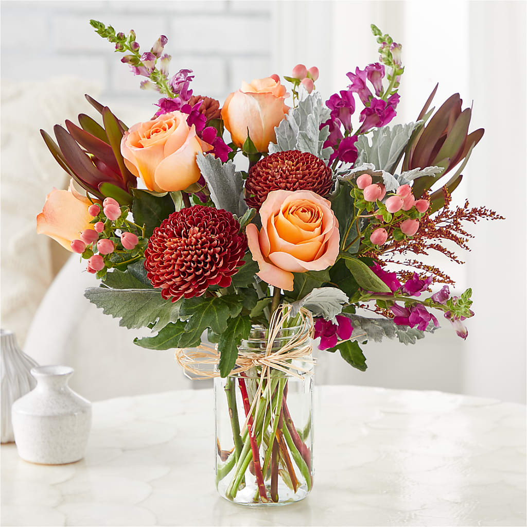 Moody Hues Bouquet – Murphy Florist, Cincinnati OH