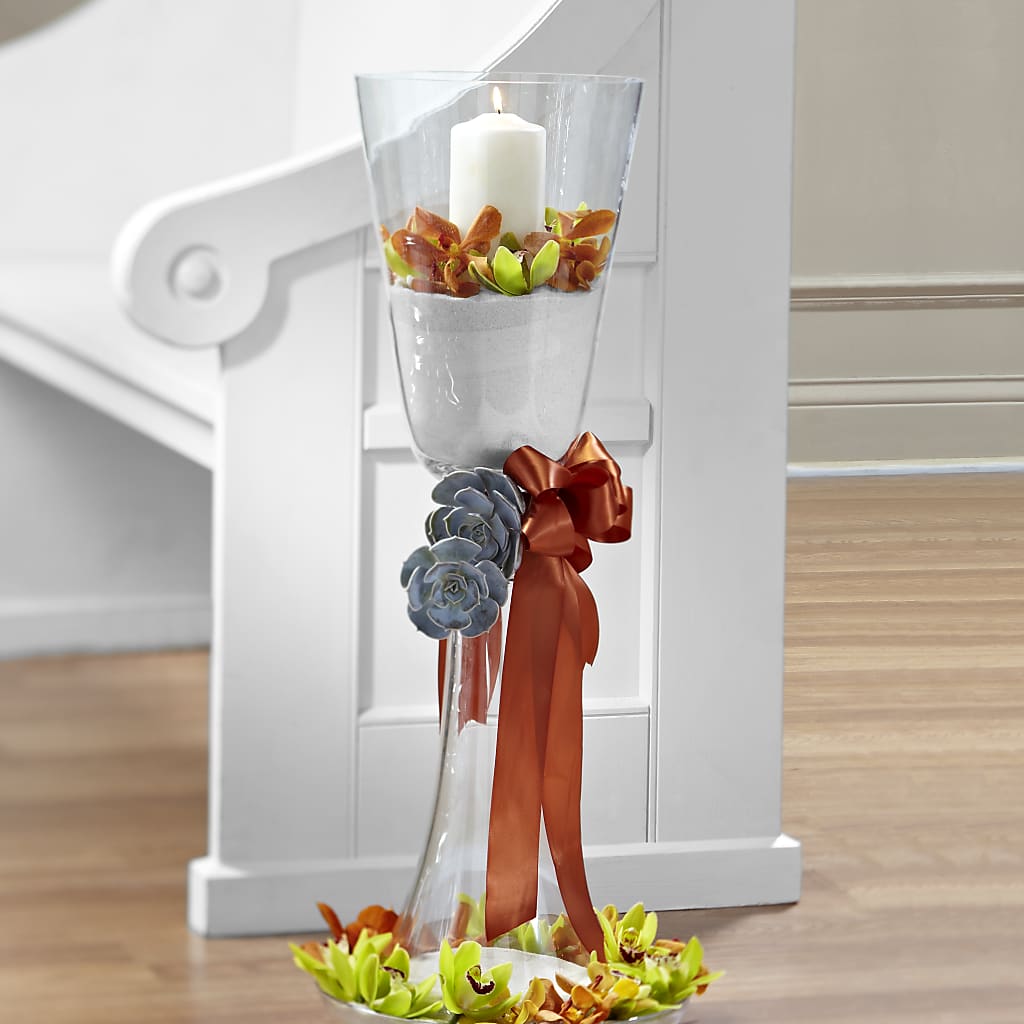 Matrimony Pew Decor – Murphy Florist, Cincinnati OH
