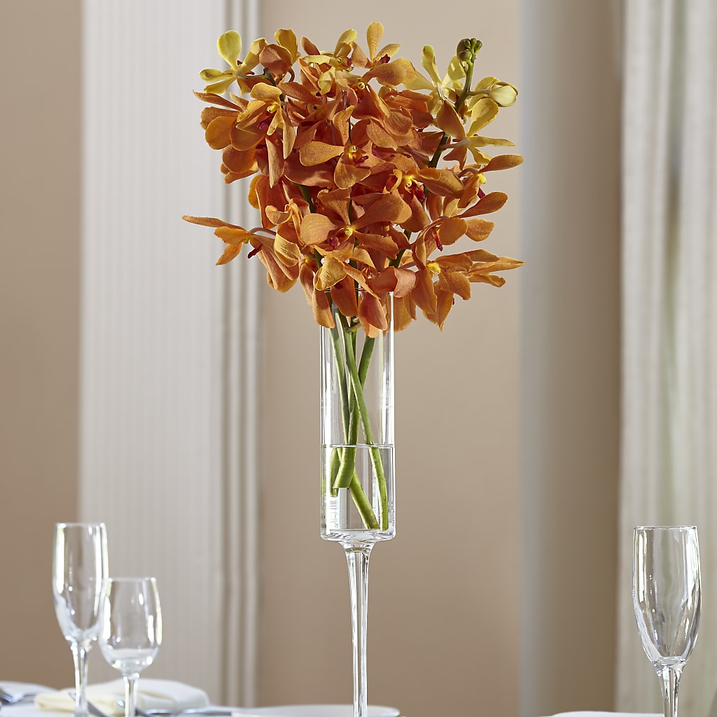 Orange Mokara Bouquet – Murphy Florist, Cincinnati OH