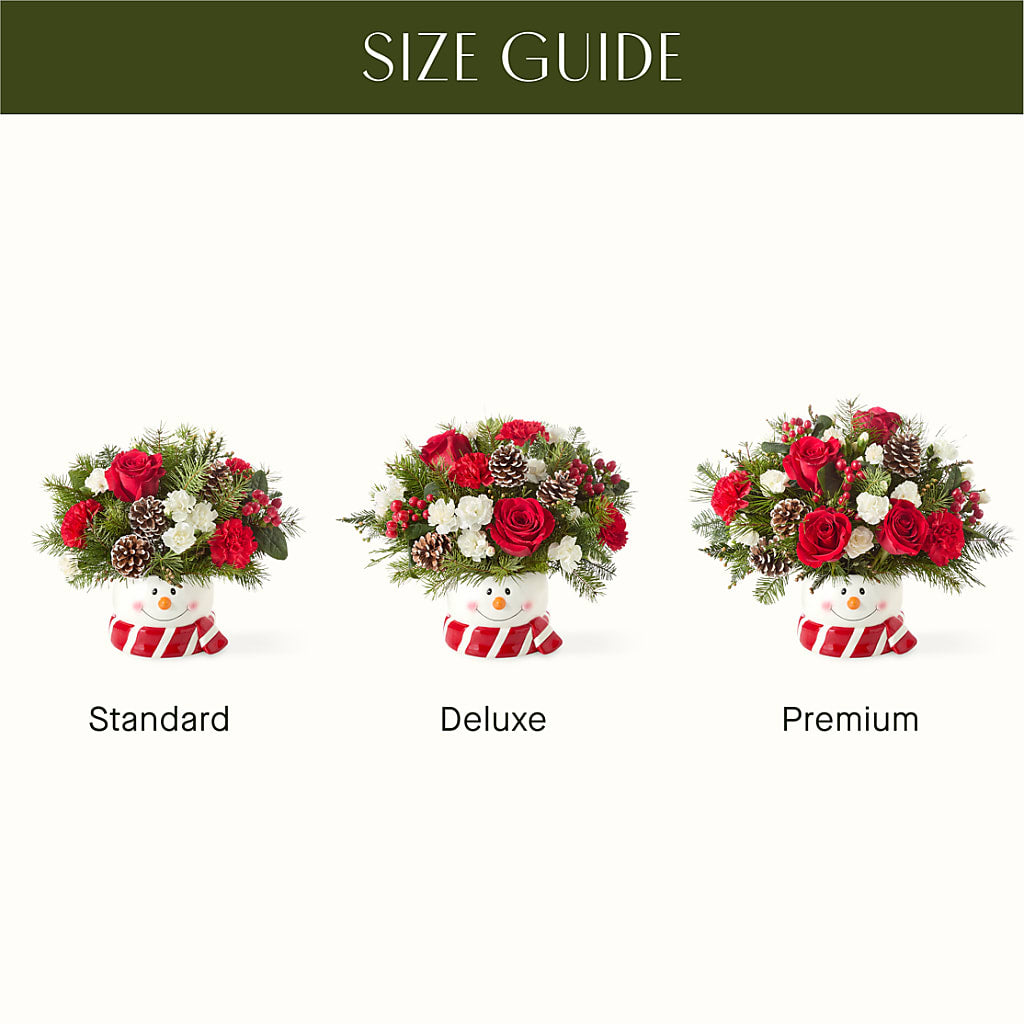 Jolly Snowman Bouquet –  Murphy Florist, Cincinnati OH