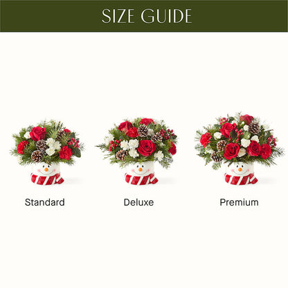 Jolly Snowman Bouquet –  Murphy Florist, Cincinnati OH