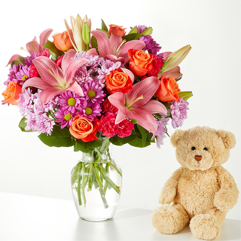 One and Only Bouquet and Bear Bundle –  Murphy Florist, Cincinnati OH