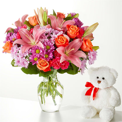 One and Only Bouquet and Bear Bundle –  Murphy Florist, Cincinnati OH