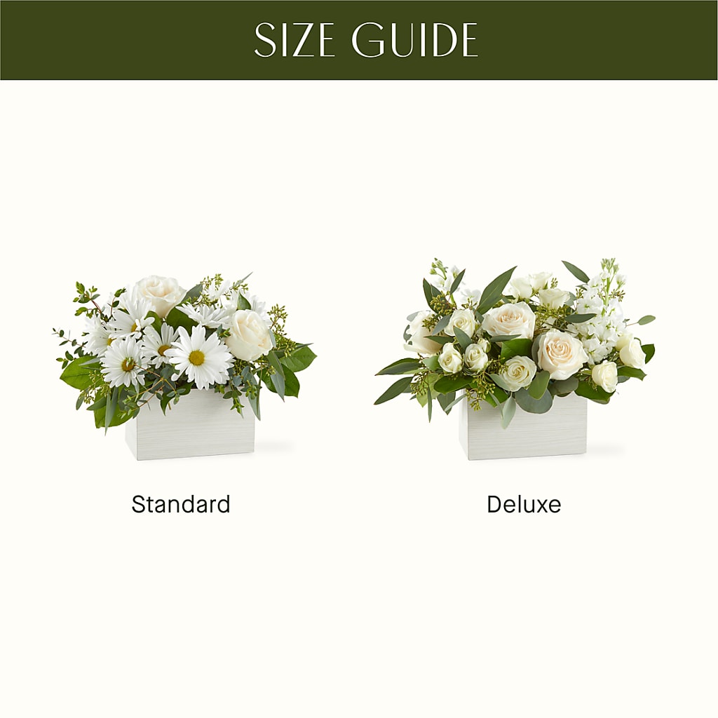 Fresh Linen Box Bouquet –  Murphy Florist, Cincinnati OH