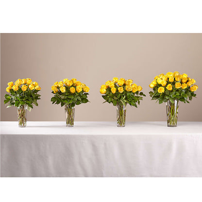 Long Stem Yellow Rose Bouquet –  Murphy Florist, Cincinnati OH