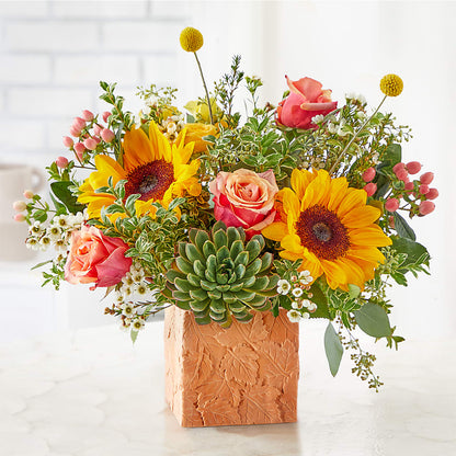 Sunflower Season Bouquet –  Murphy Florist, Cincinnati OH
