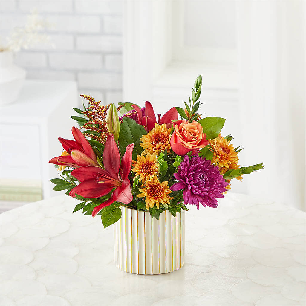 Burgundy Landscape Bouquet –  Murphy Florist, Cincinnati OH