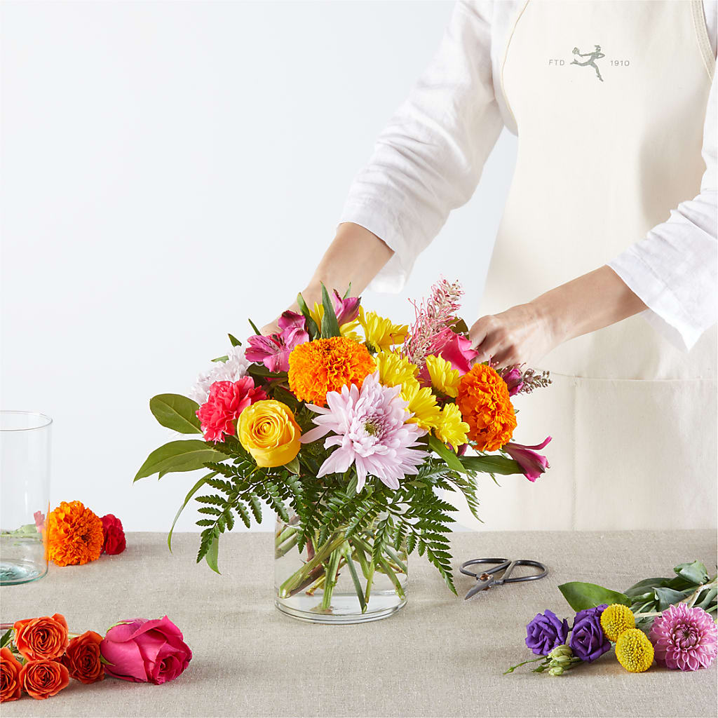 Feast of Color – A Florist Original –  Murphy Florist, Cincinnati OH