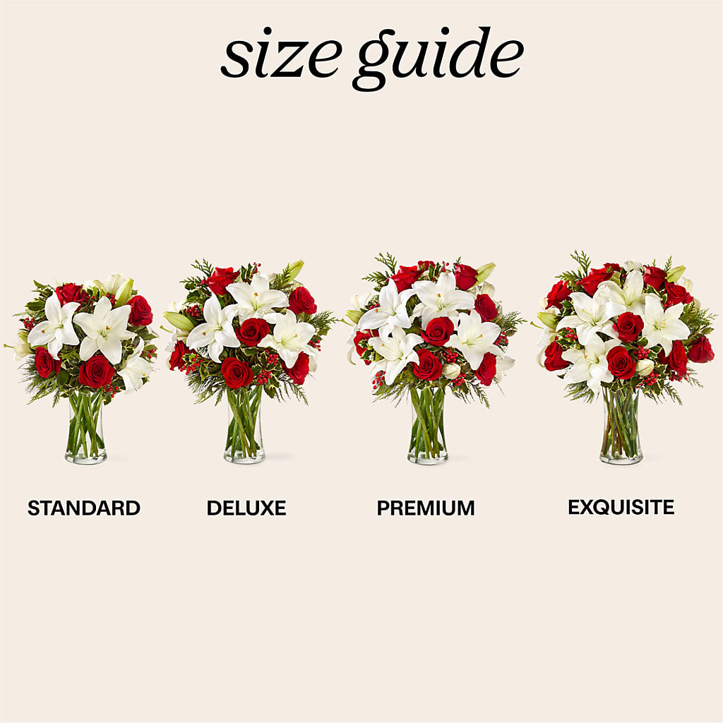 Sparkling Snowflakes Bouquet –  Murphy Florist, Cincinnati OH