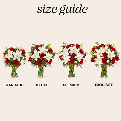 Sparkling Snowflakes Bouquet –  Murphy Florist, Cincinnati OH