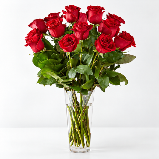 18 Roses Arranged –  Murphy Florist, Cincinnati OH
