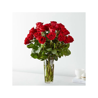 24 Roses arranged in a vase –  Murphy Florist, Cincinnati OH