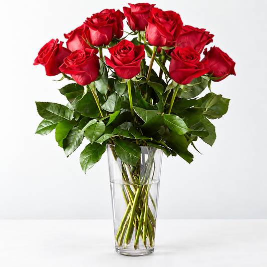 One Dozen Rose Arrangements –  Murphy Florist, Cincinnati OH