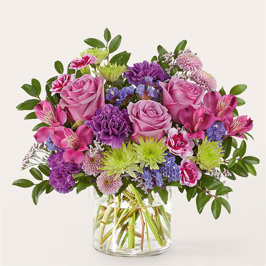 Glass Half Full Bouquet –  Murphy Florist, Cincinnati OH