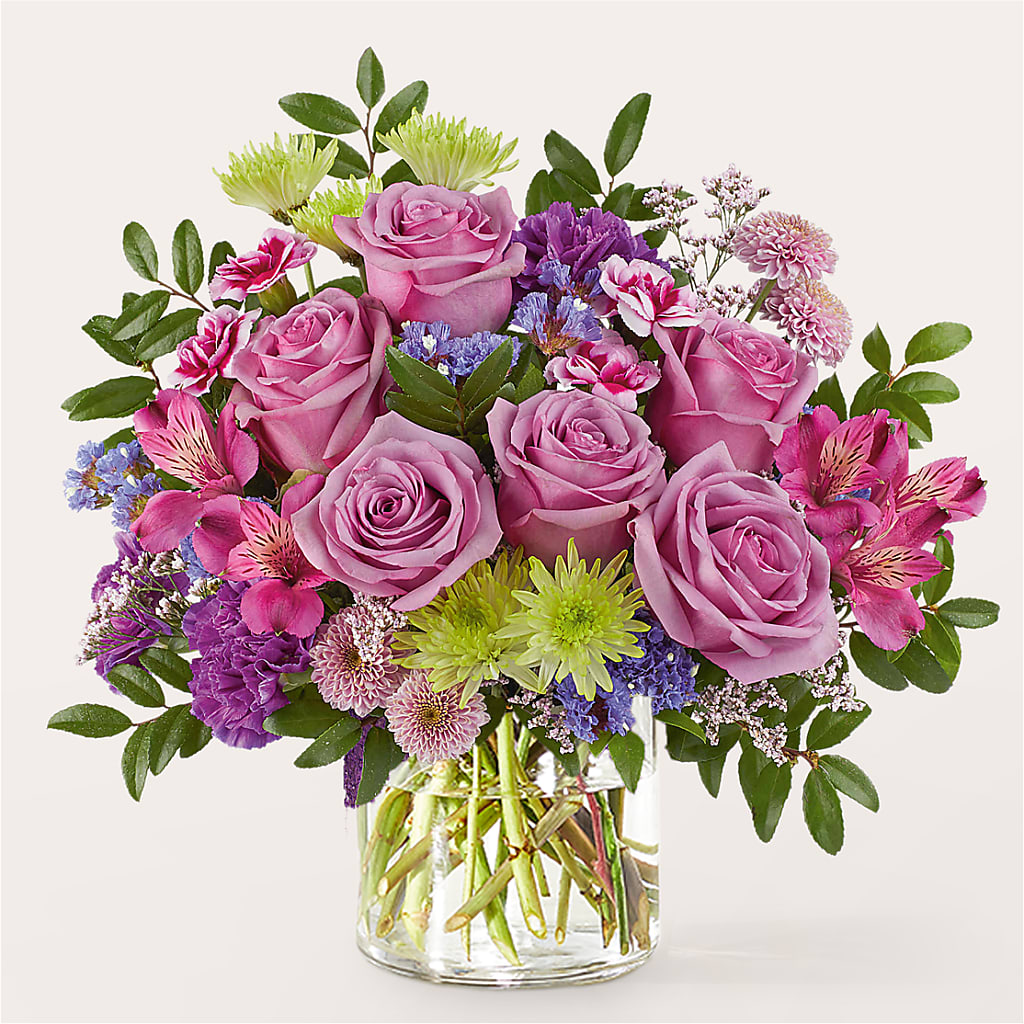 Glass Half Full Bouquet –  Murphy Florist, Cincinnati OH