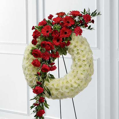 Graceful Tribute Wreath –  Murphy Florist, Cincinnati OH