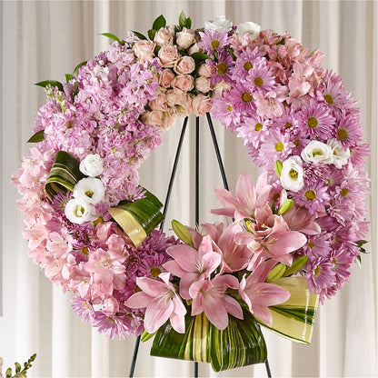 Gift of Warmth Wreath –  Murphy Florist, Cincinnati OH