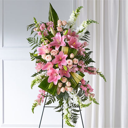 Elegant Embrace Standing Spray –  Murphy Florist, Cincinnati OH